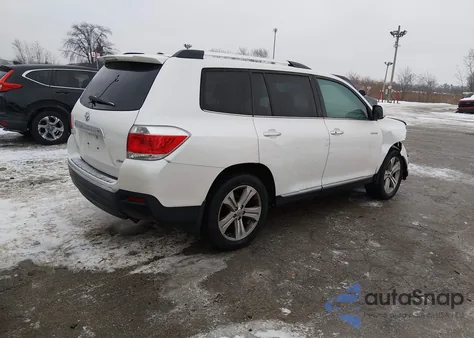 2012 Toyota Highlander Limited V6 from USA, damaged, VIN 5TDDK3EH7CS268915